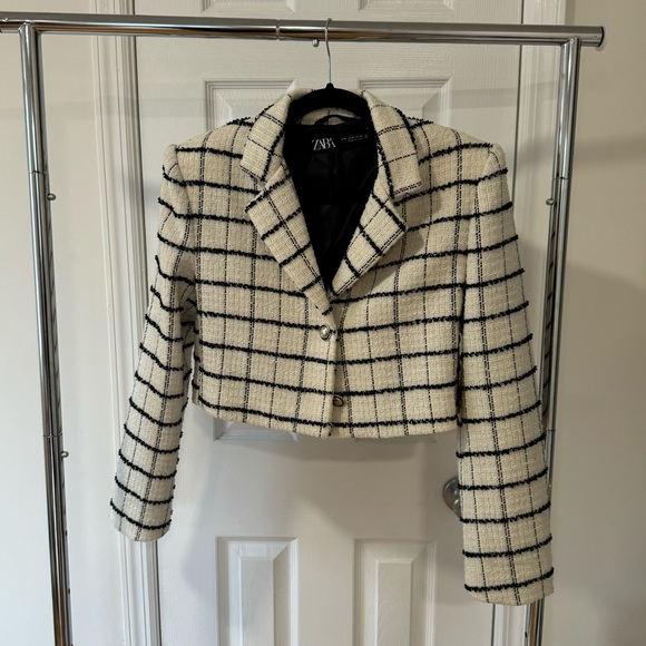 Zara cropped blazer - Picture 3 of 4